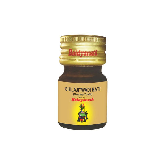 Baidyanath Vansaar Shilajitwadi Bati with Gold  Tabs
