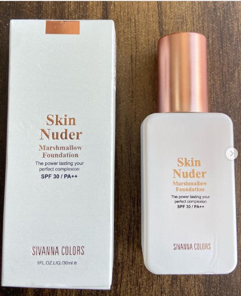 Sivanna Colors Skin Nuder Marshmallow Foundation