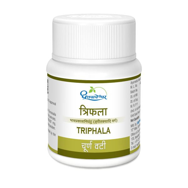 Shree Dhootapapeshwar Triphala Choorna Vati
