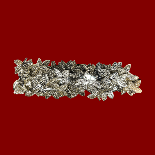 Pure Silver Bilva Patra 27 Grams (Pack of 108)