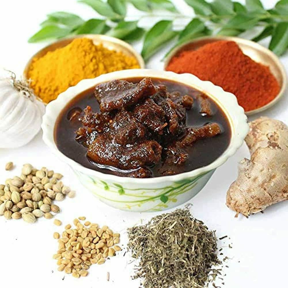 Naturogin Gongura Boti Mutton Pickle