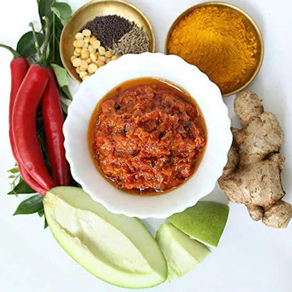 Naturogin Red Chili Mango Ginger Pickle 