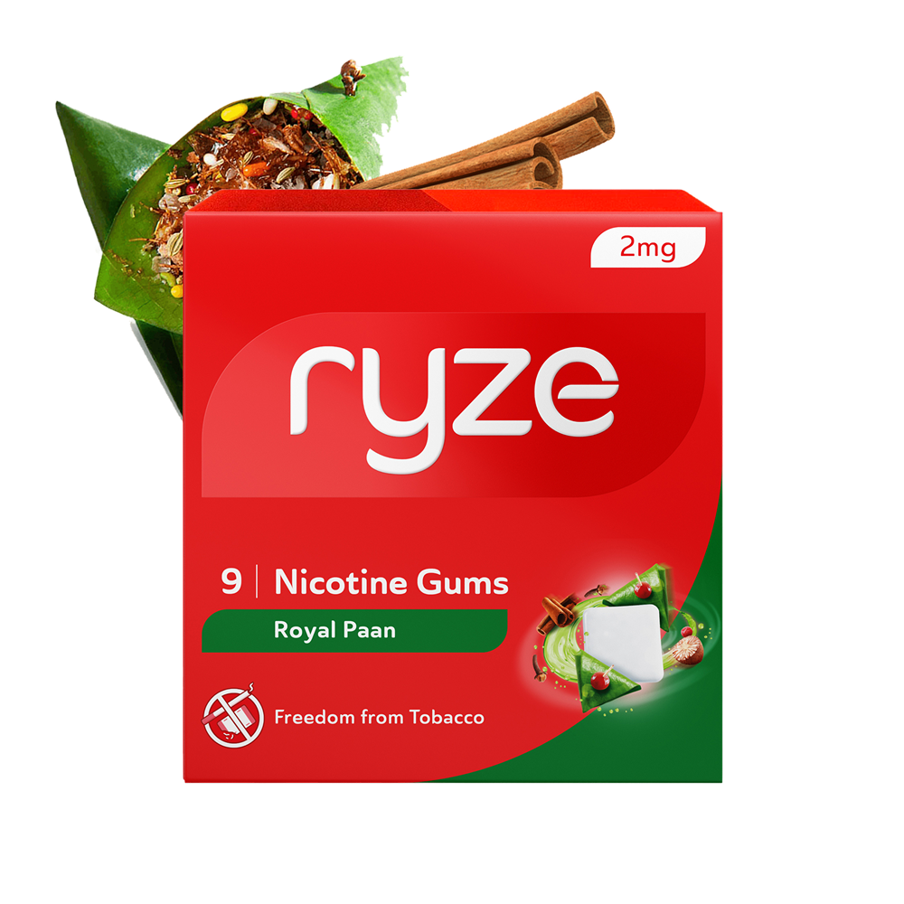 Ryze Royal Paan Flavoured Nicotine Gum