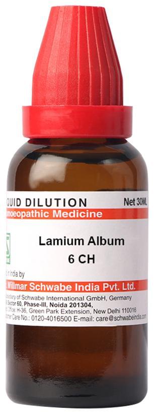 Dr Willmar Schwabe India Lamium Album Dilution 6 CH
