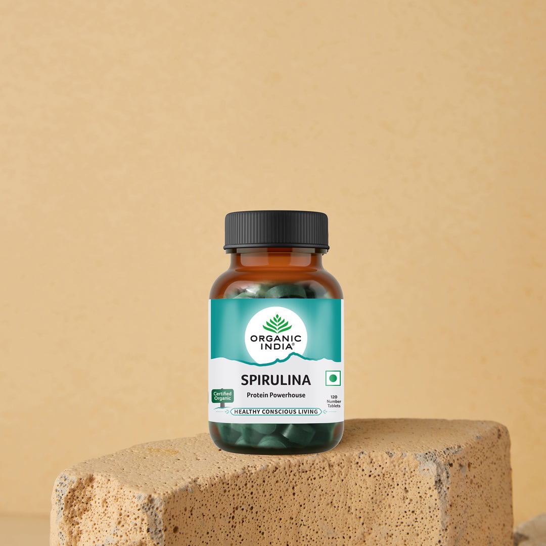 Organic India Spirulina Tablets - PUSHMYCART
