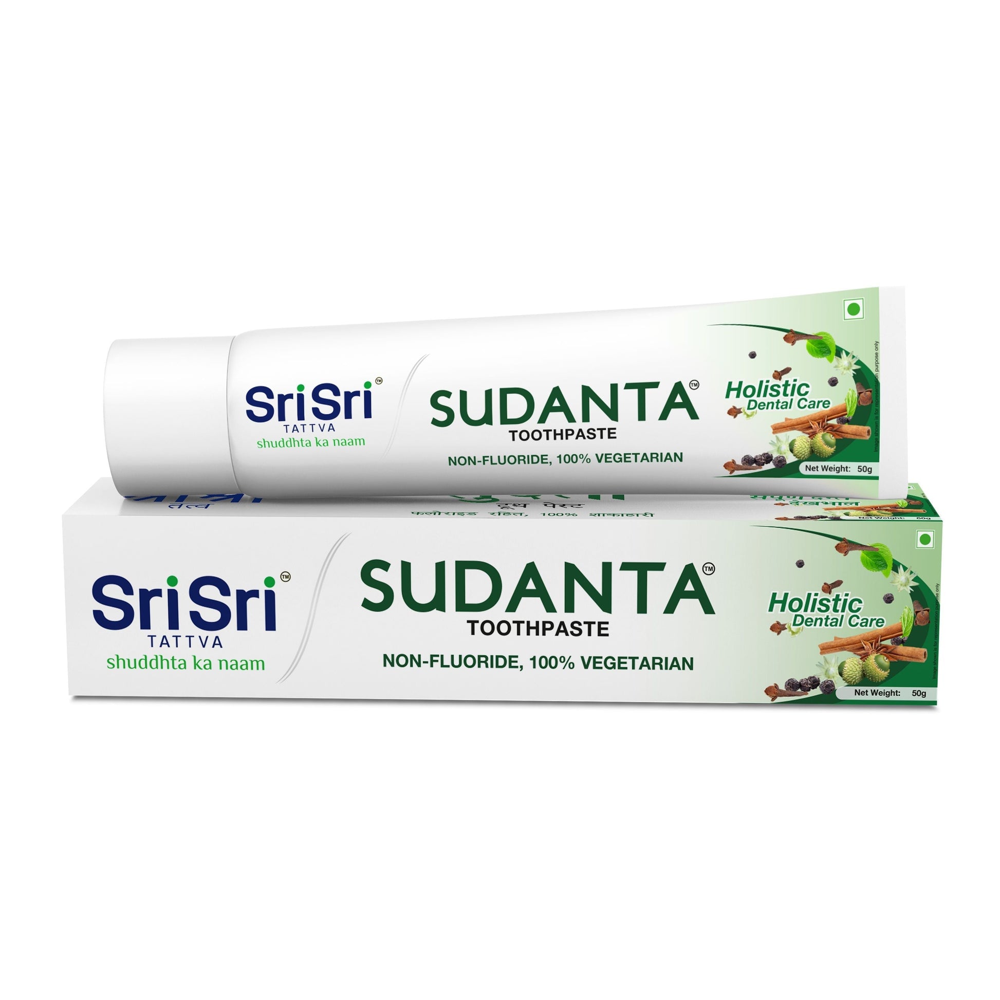 Sri Sri Tattva Sudanta Toothpaste 100g - PUSHMYCART