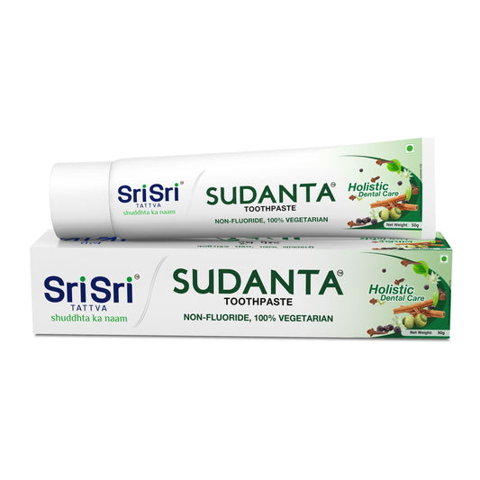 Sri Sri Tattva Sudanta Toothpaste 100g - PUSHMYCART