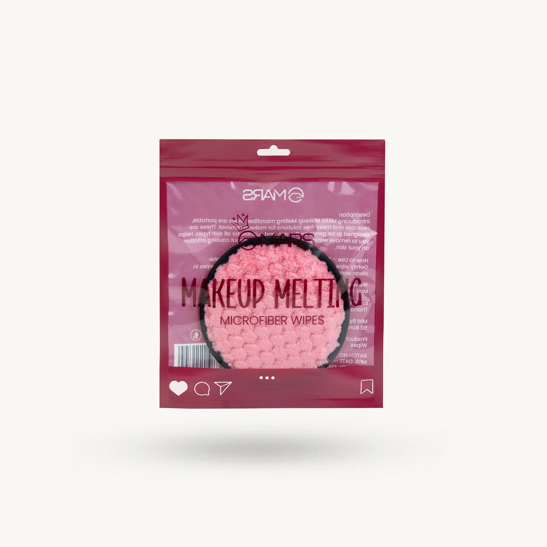 Mars Makeup Melting | Microfiber Wipes