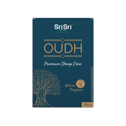 Sri Sri Tattva Premium Oudh Dhoop Cone For Pooja