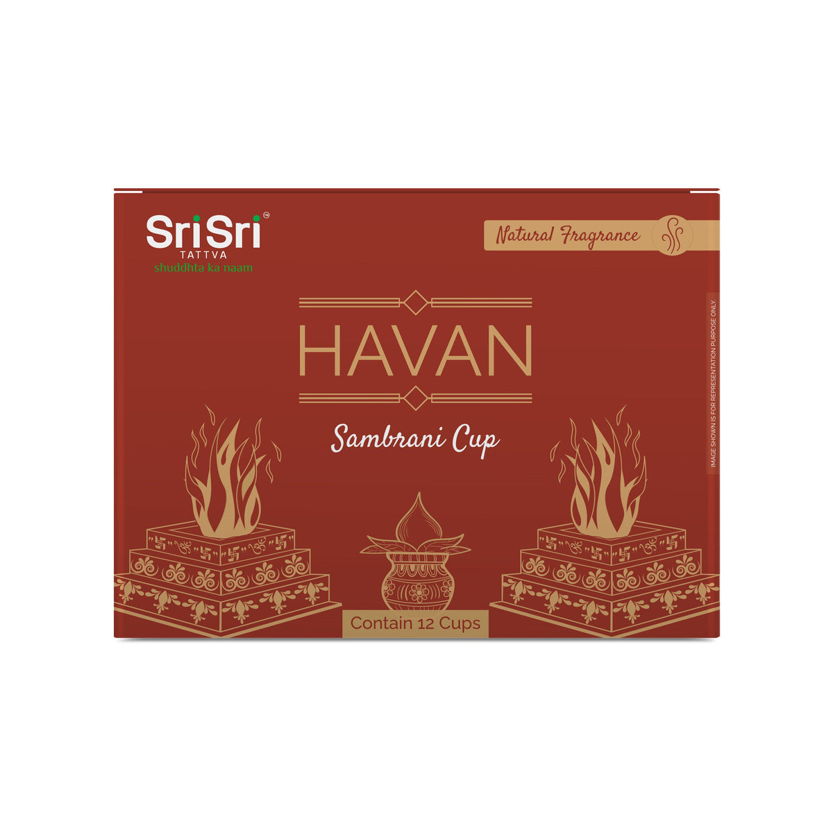 Sri Sri Tattva Havan Sambrani Cup For Pooja