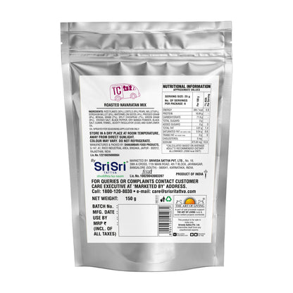 Sri Sri Tattva TRUE CREW Roasted Navratan Mix Pouch 150 g