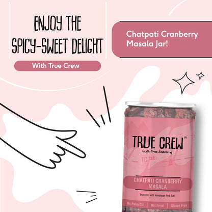 Sri Sri Tattva TRUE CREW Chatpati Cranberry Masala 100 g Jar