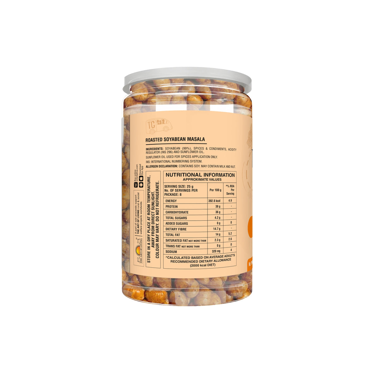 Sri Sri Tattva TRUE CREW Roasted Soya Bean Masala