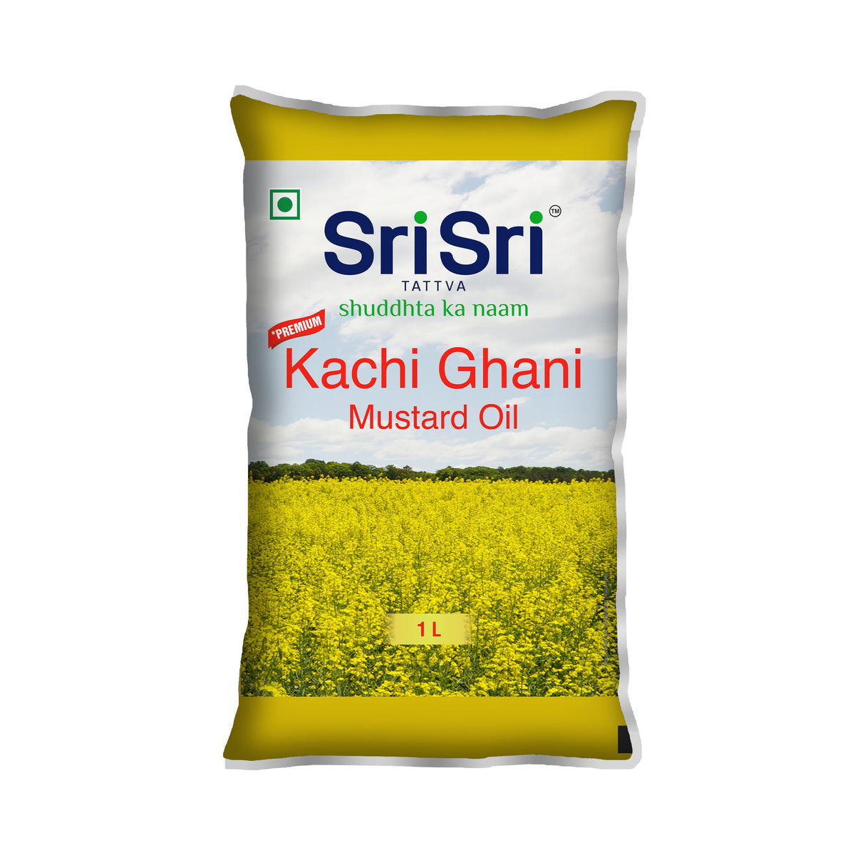 Sri Sri Tattva Premium Kachi Ghani Mustard Oil Pouch