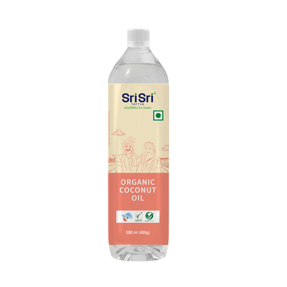 Sri Sri Tattva Organic Coconut Oil Bottle
