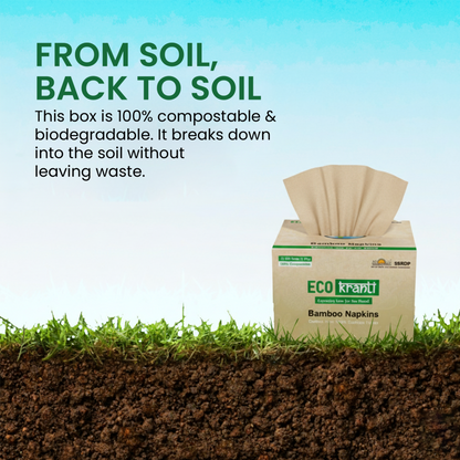 Eco Kranti Facial Tissue Paper Box