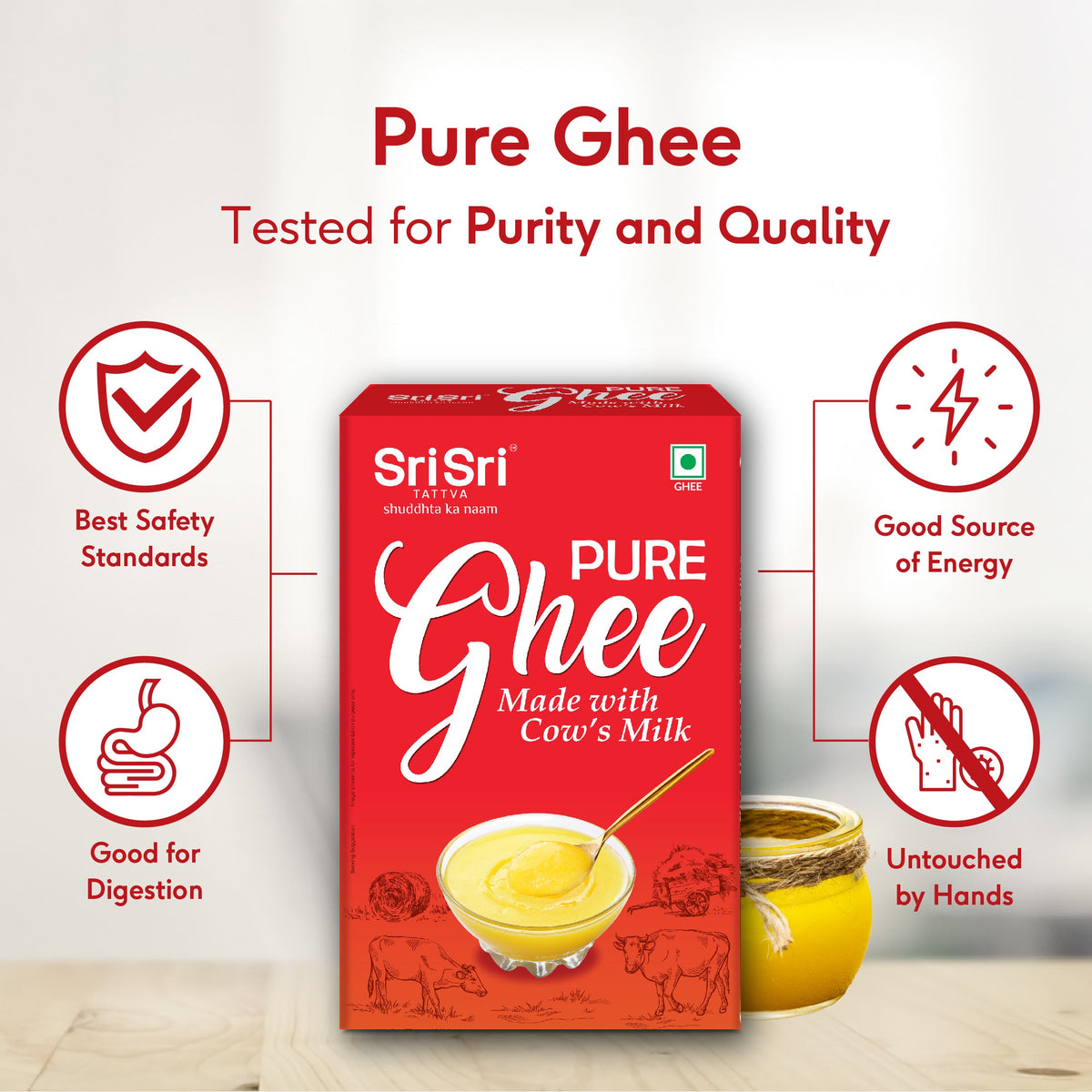 Sri Sri Tattva Pure Ghee 1 L