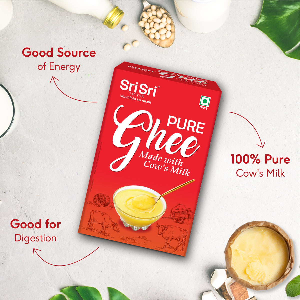 Sri Sri Tattva Pure Ghee 1 L