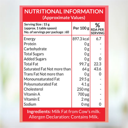 Sri Sri Tattva Pure Ghee 1 L