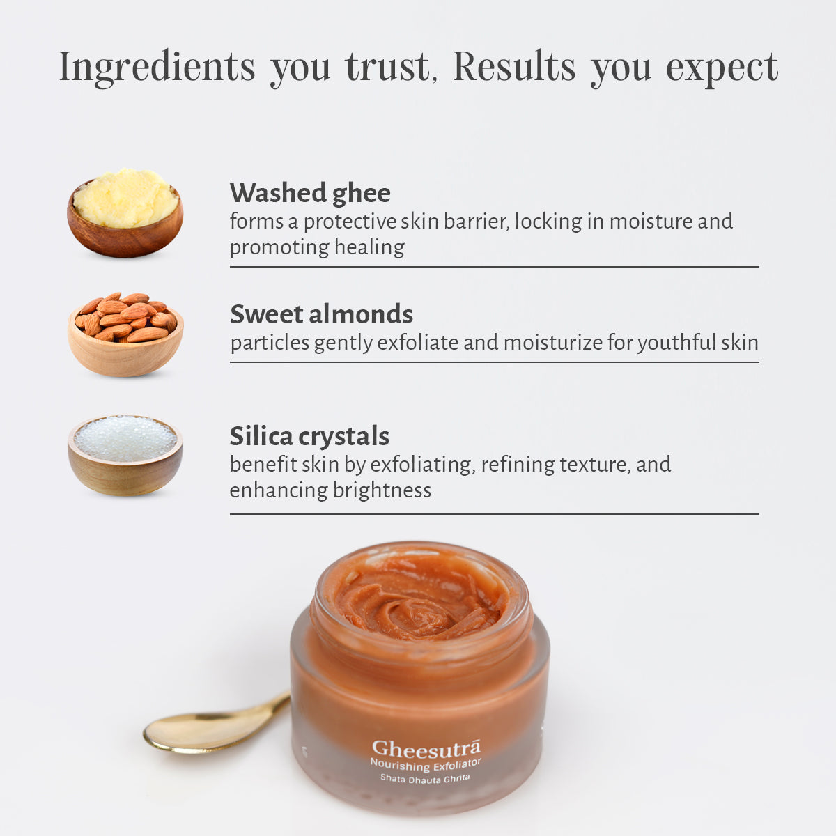 Shankara Naturals Gheesutrā Nourishing Exfoliator