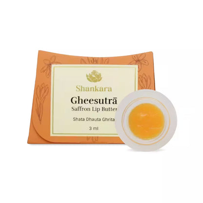 Shankara Naturals Gheesutrā Saffron Lip Butter