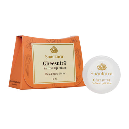 Shankara Naturals Gheesutrā Saffron Lip Butter