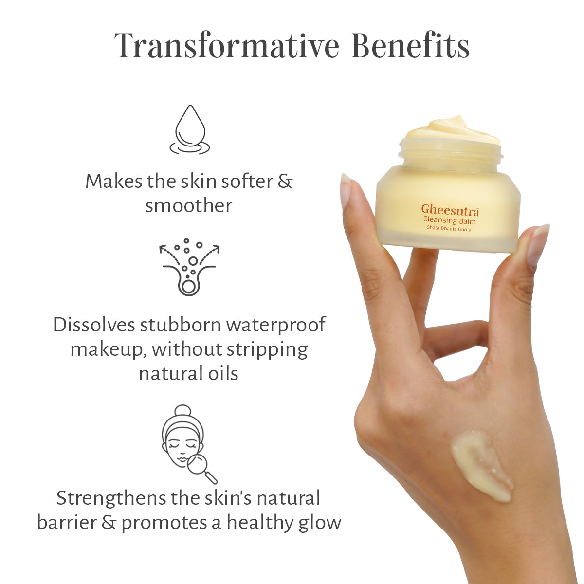 Shankara Naturals Gheesutrā Cleansing Balm