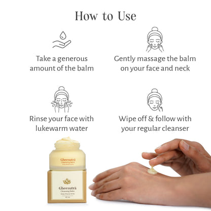 Shankara Naturals Gheesutrā Cleansing Balm