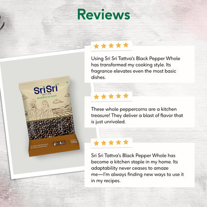 Sri Sri Tattva Black Pepper Whole