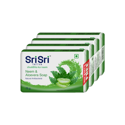 Sri Sri Tattva Neem & Aloevera Soap
