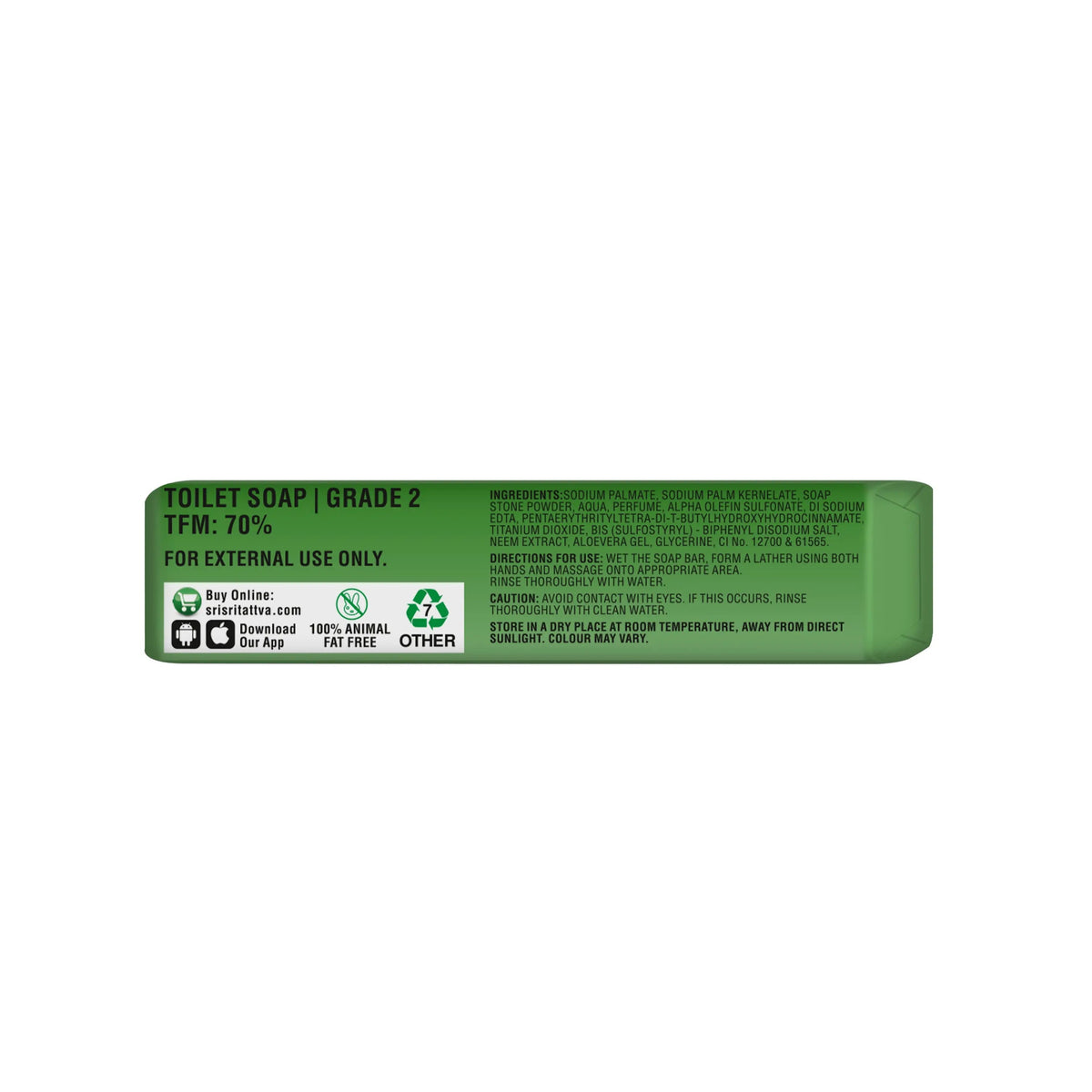 Sri Sri Tattva Neem & Aloevera Soap