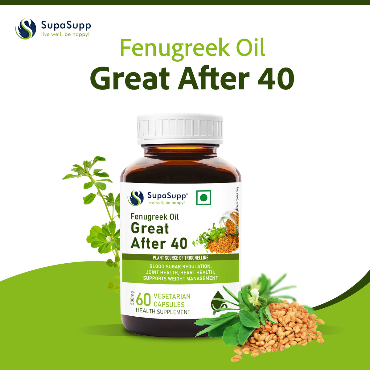Sri Sri Tattva SupaSupp Fenugreek Oil Great After 40