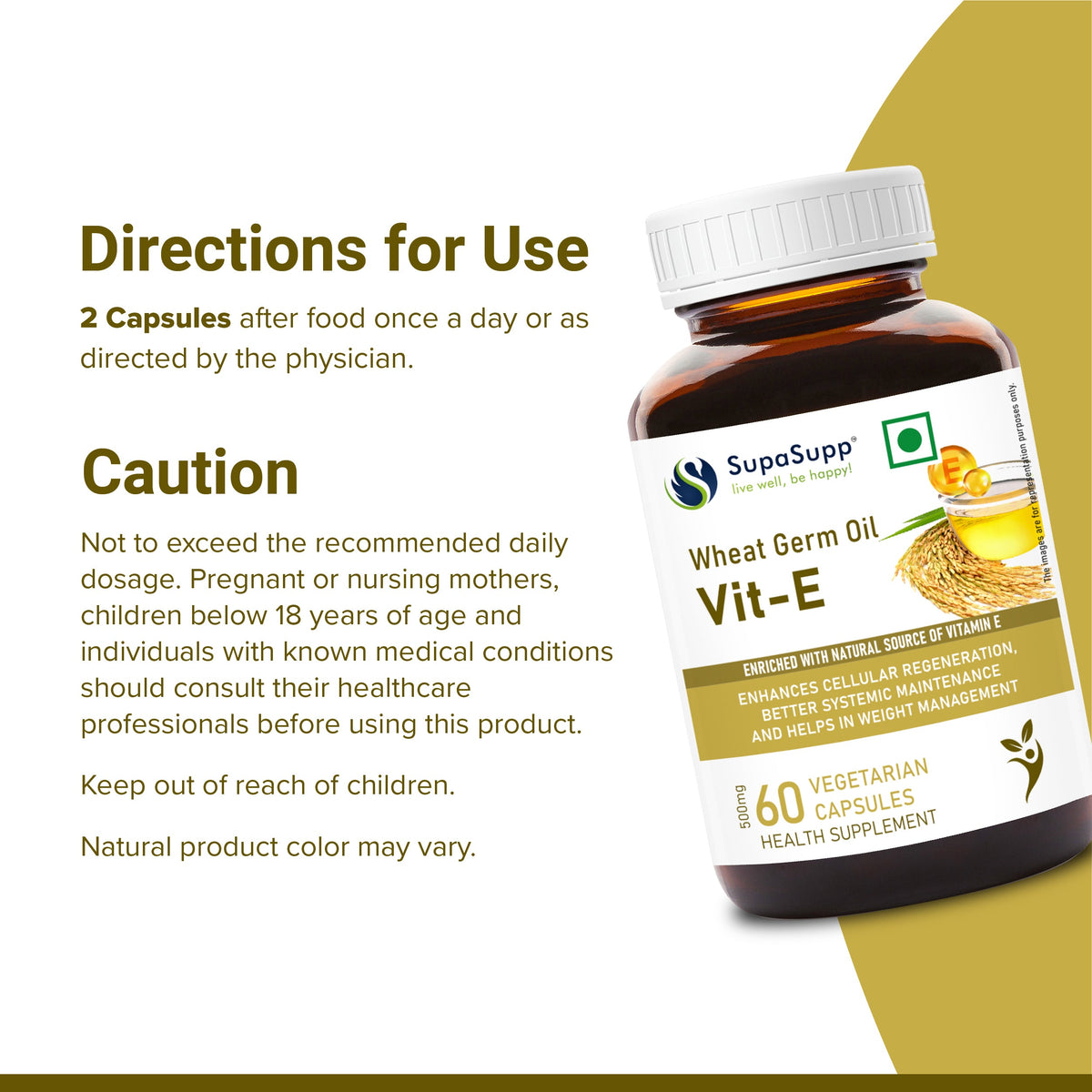 Sri Sri Tattva SupaSupp Wheat Germ Oil Vit