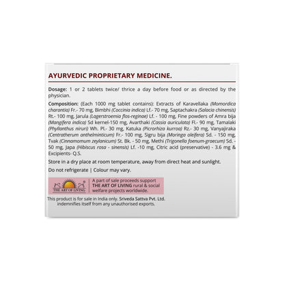 Sri Sri Tattva DIAFYN Balance Your Metabolism, Naturally