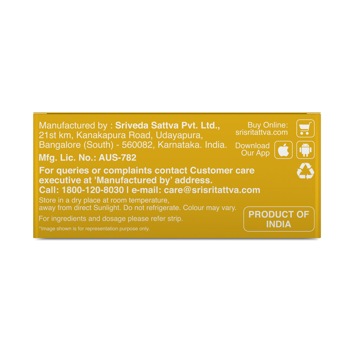 Sri Sri Tattva Twaqure, Derma Care