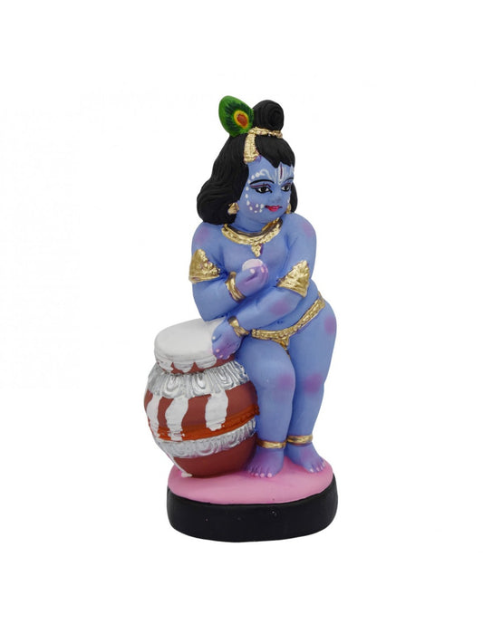  Standing Krishna With Butter Pot 