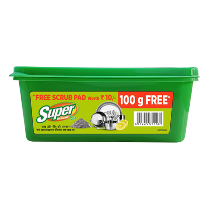 Patanjali Super Dish Wash Bar+Scrub Pad