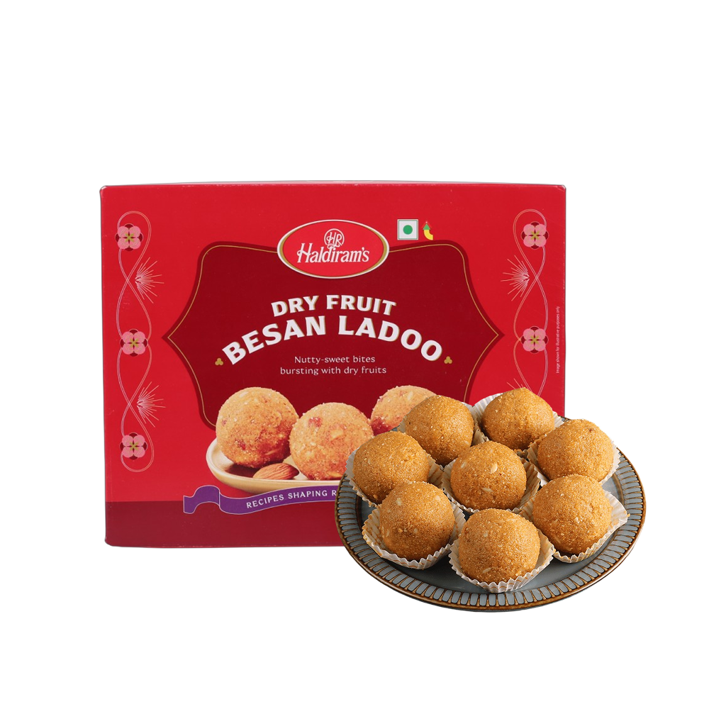 Dry Fruit Besan Laddu by Haldiram's