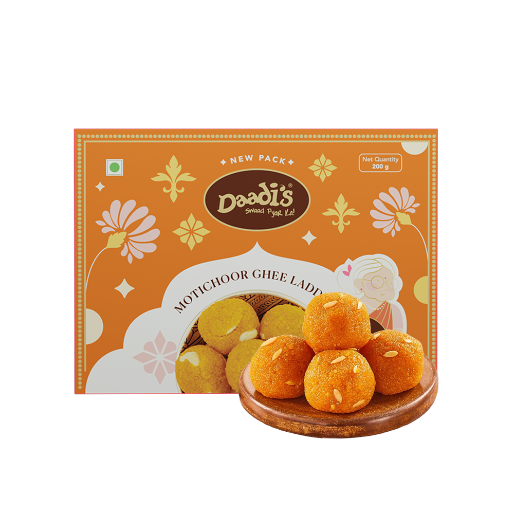 Motichoor Ghee Laddu by Daadi's