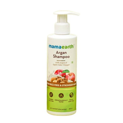 Mamaearth Argan Shampoo For Frizz|Free and Stronger Hair