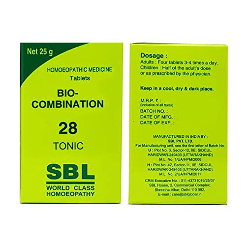 SBL Bio-Combination 28 Tablet - PUSHMYCART