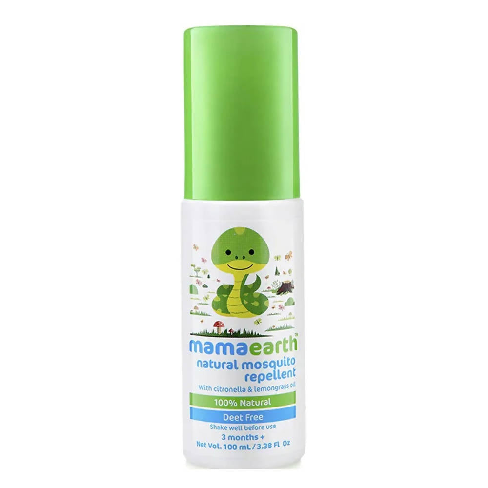 Mamaearth Natural Mosquito Repellent with Citronella and Lemongrass Oil