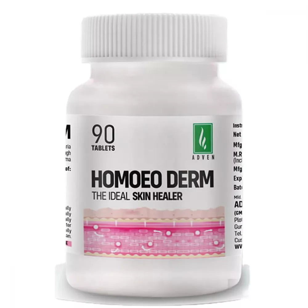 Adven Homoeo Derm Tablets 90Tabs