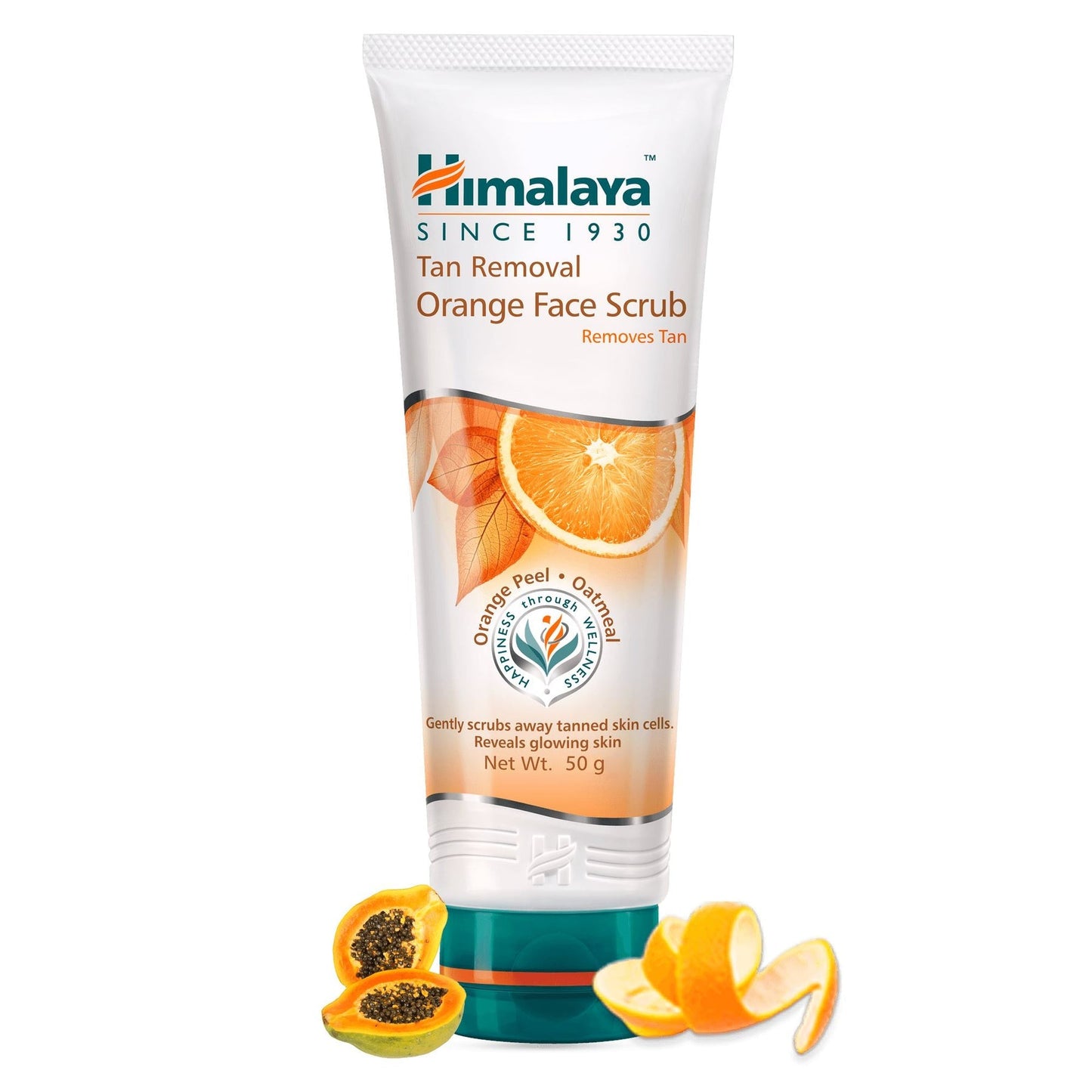 Himalaya Herbals Tan Removal Orange Face Scrub - PUSHMYCART