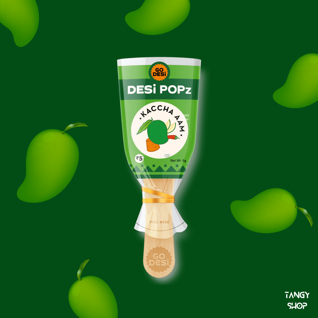 GoDesi Popz Kacha Aam Spicy Lollipop