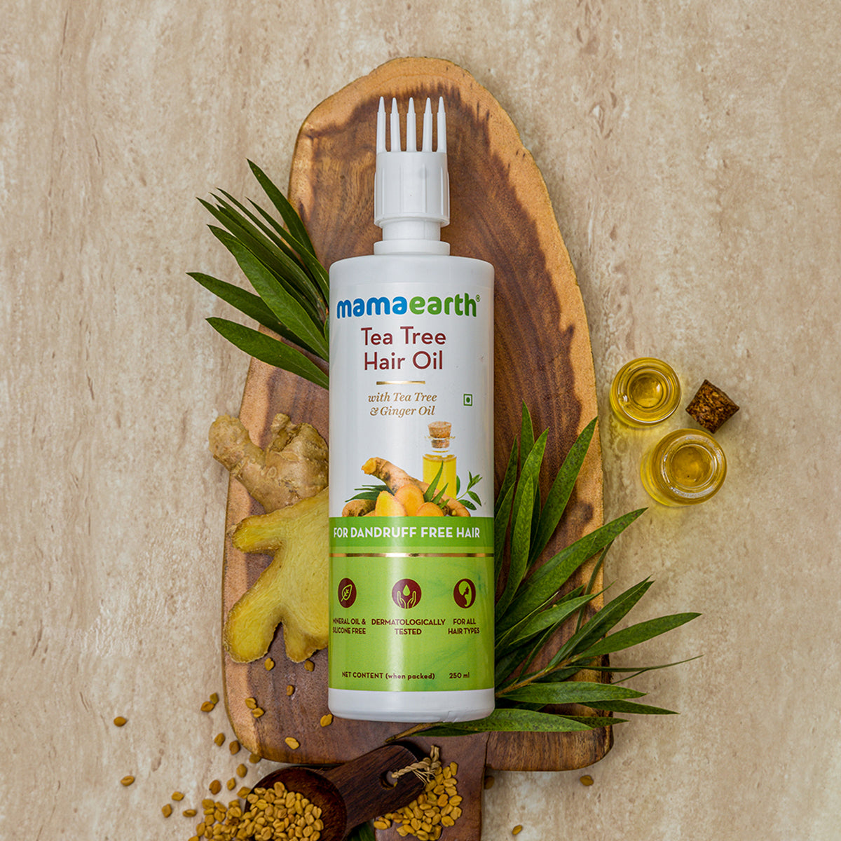 Mamaearth Tea Tree Anti Dandruff Hair Oil 250ml