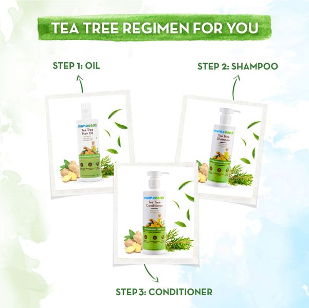 Mamaearth Tea Tree Conditioner For Dandruff Free Hair