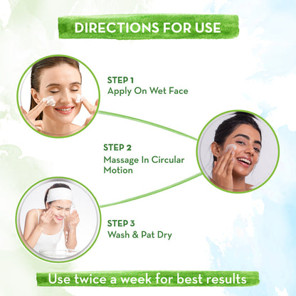 Mamaearth Tea Tree Face Scrub For Skin Purification