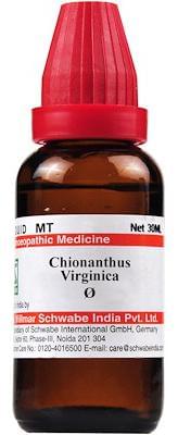 Dr Willmar Schwabe India Chionanthus Virginica Mother Tincture Q