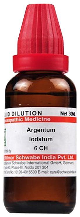 Dr Willmar Schwabe India Argentum Iodatum Dilution 6 CH